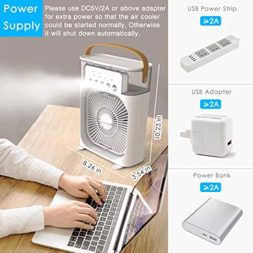 ❄️Mini Air Cooler – Cool Air Anytime, Anywhere