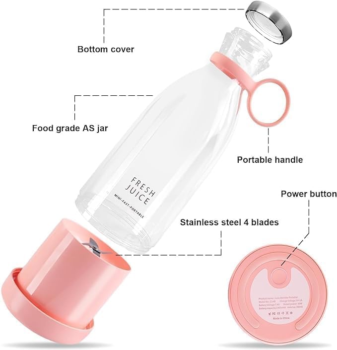 🥤Fresh Juice – Blend Anytime, Anywhere 🍒