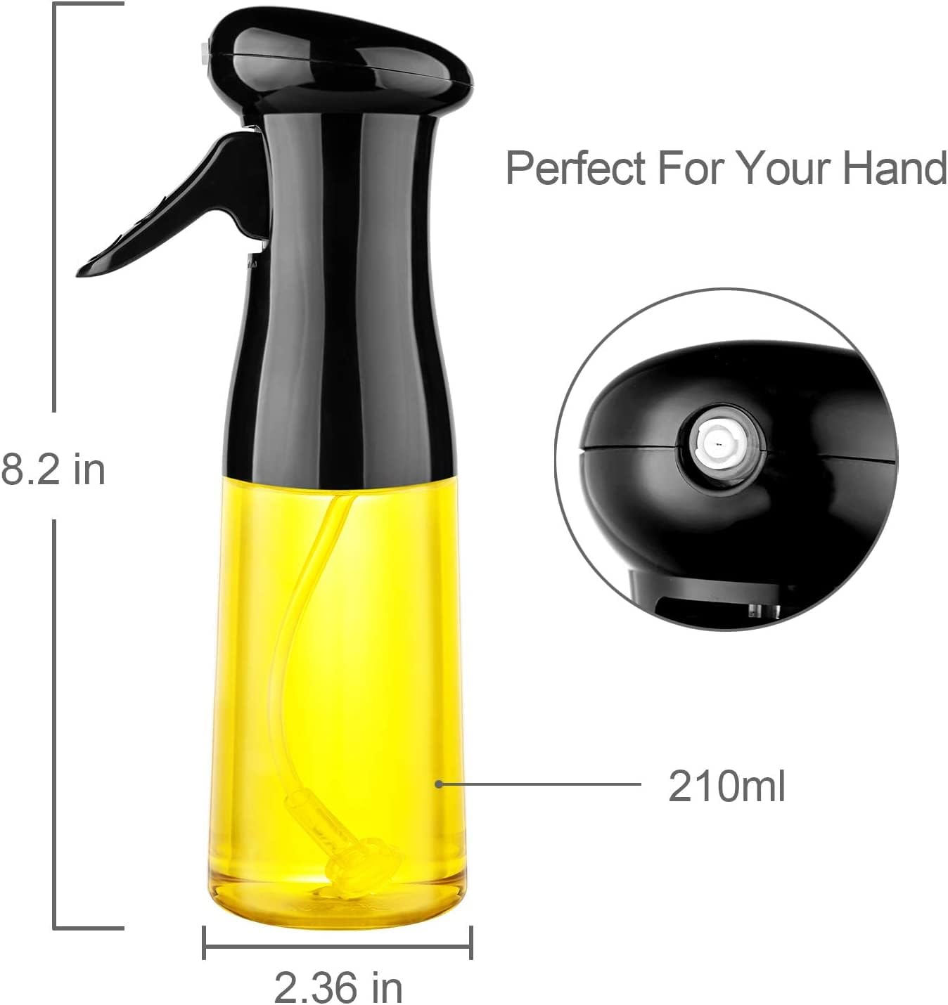 ✨ 2-in-1 Oil Sprayer Bottle | Precision Cooking Mist
